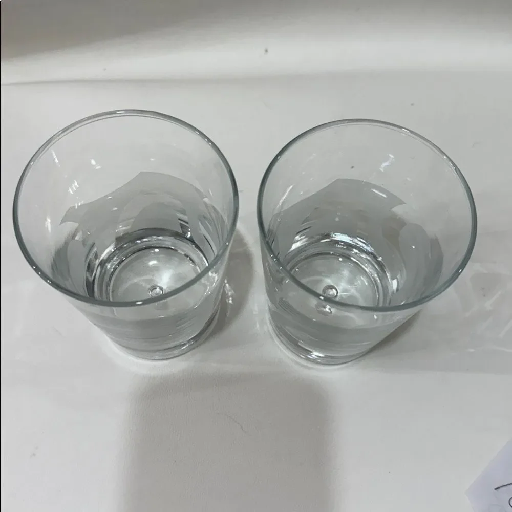 Baileys Liquor Rocks Drinking Dining Home Bar Cocktail Drinking Glasses Set 2